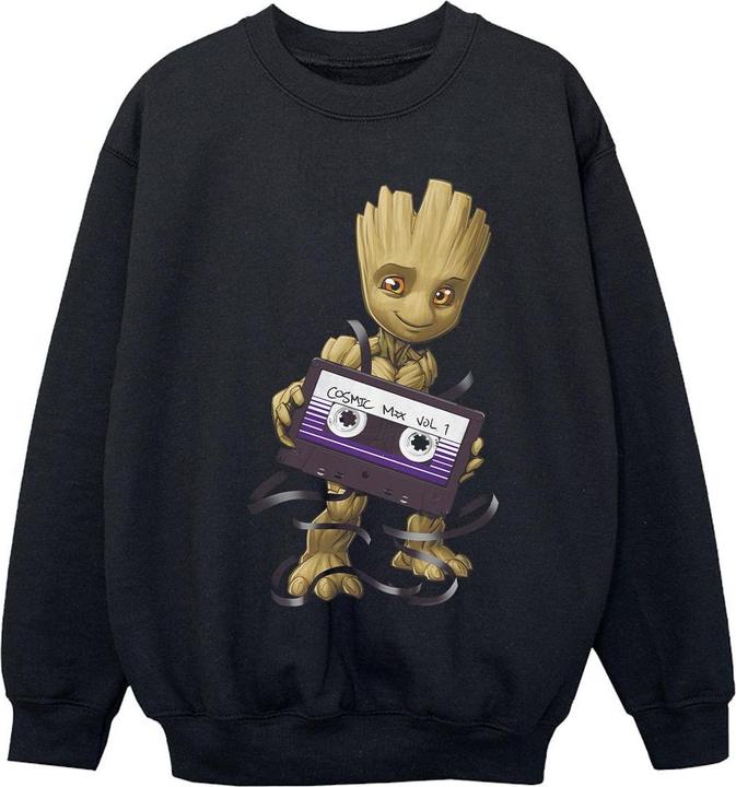Produktbild Guardians Of The Galaxy Groot Cosmic Tape Sweatshirt Mädchen (152, 158)