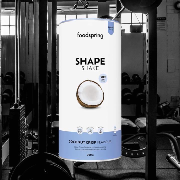 Actual product image Foodspring Shape Shake 2.0 (Coconut Crisp, 1 pcs., 900 g)