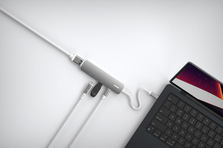 Produktbild LINQ Connects 5in1 PRO USB-C Multiport Hub 140W (USB-C, 5 Ports)