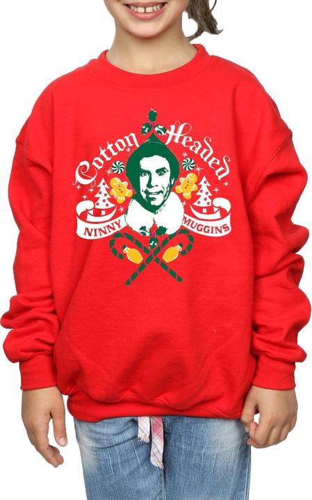 Immagine prodotto Elf Cotton Headed Ninny Muggins Felpa Ragazze (140, 146)