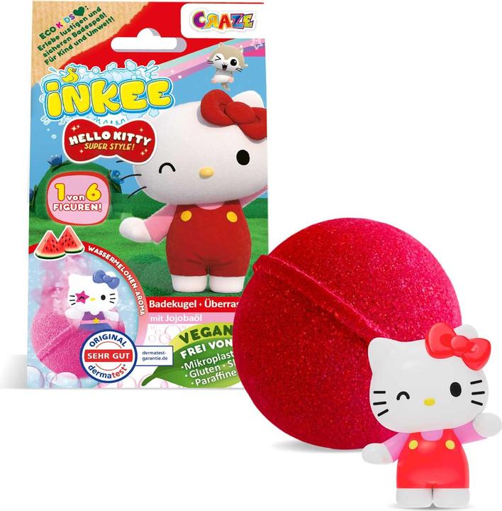 Produktbild Craze Inkee Überraschung Hello Kitty (Badekugeln)