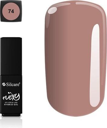 Image du produit Silcare Flexy Hybrid Gel Hybrid Lacquer 74 (Vernis à ongles effet gel)
