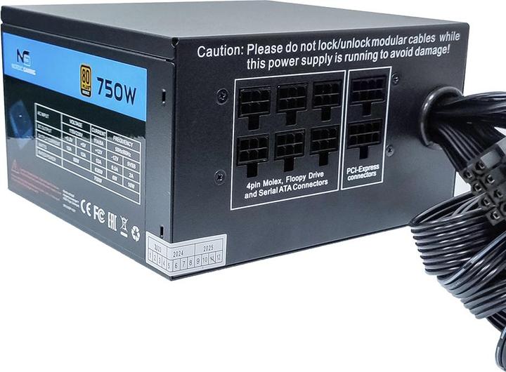 Actual product image Nordic GAMING 750W PSU (750 W)