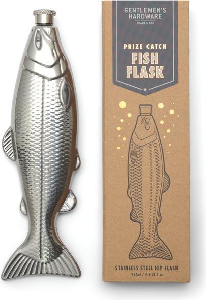Image du produit Gentlemen's Hardware Fish Hip Flask (130 ml)