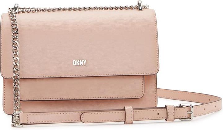 Immagine prodotto DKNY Leder Umhängetasche Umhängetasche Bryant Sutton Crossbody Tasche Rosenwasser Beige