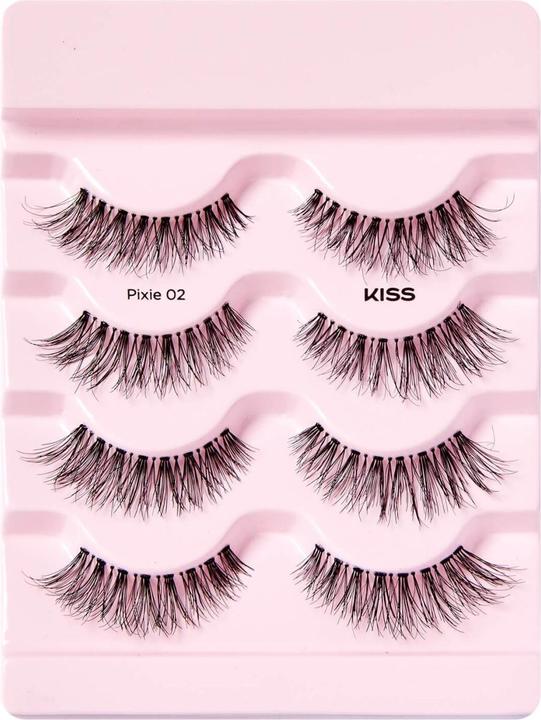Actual product image KISS Lashes - Blowout Lash Multipack No.3 Pixie (Artificial eyelashes)