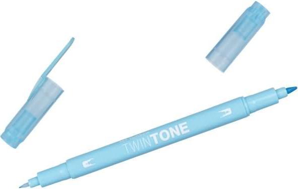 Immagine prodotto Tombow Penne in fibra Twintone (Blu cielo, 1 x)