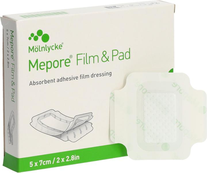 Image du produit Mepore Film & Pad 5x7cm square (nouveau) 5 pcs (5 x)