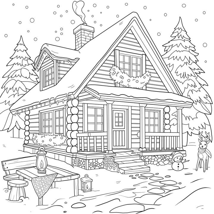 Actual product image Topp Colouring book Colorful World Christmas Moments