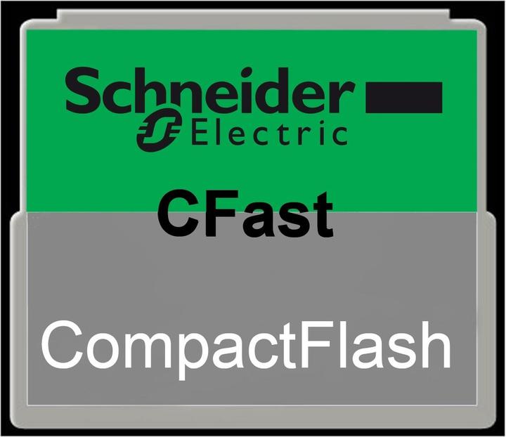 Actual product image Schneider Electric Compact Flash memory card 512 MB for controller LMC Pro2 with 40 licence points VW3E7037000400 (0.51 GB)