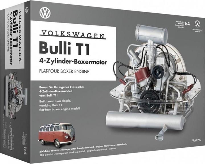 Actual product image Franzis Motorbausatz VW Bulli T1