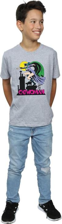 Produktbild Catwoman Text Logo TShirt Jungen (152, 158)