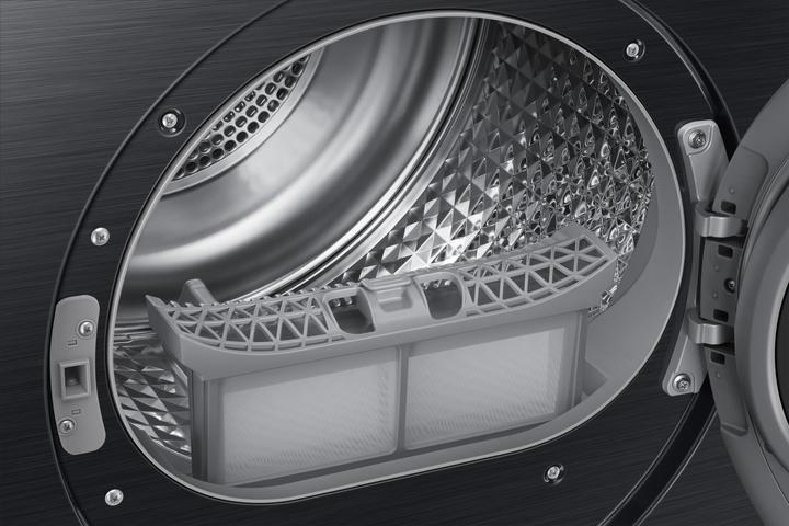 Image du produit Samsung DV9UDG52A0ABEN - Wasdroger 9 kg A+++ OptimalDry AI Control Hygiene (9 kg, Droite)