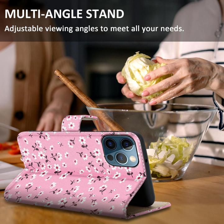 Actual product image Cadorabo Book cover with print (Realme 12 Pro+, Apple iPhone 12)