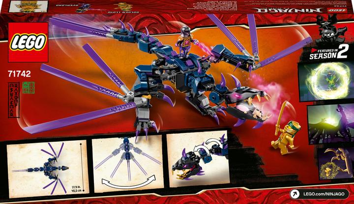 Actual product image LEGO Ninjago - The Dragon of the Overlord (71742, LEGO Ninjago, LEGO Rare Sets)