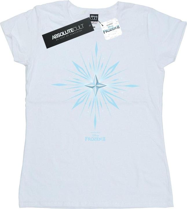 Immagine prodotto Disney Frozen 2 Elsa Signature Snowflake Maglietta Donna (XL)
