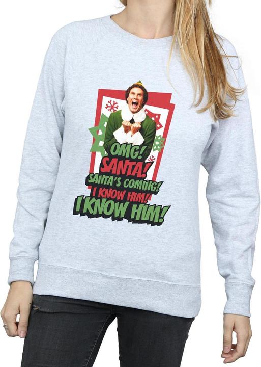 Immagine prodotto Elf OMG Santa Felpa Donna (XXL)