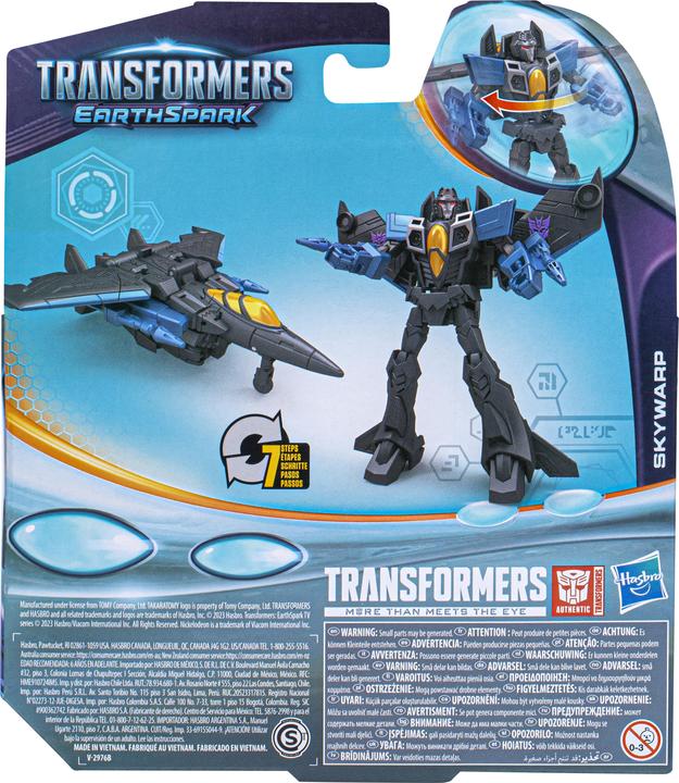 Actual product image Transformers Earthspark Skywarp