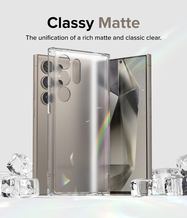 Immagine prodotto Ringke Case for Galaxy S24 Ultra FUSION MATTE CLEAR (Samsung Galaxy S24 Ultra)