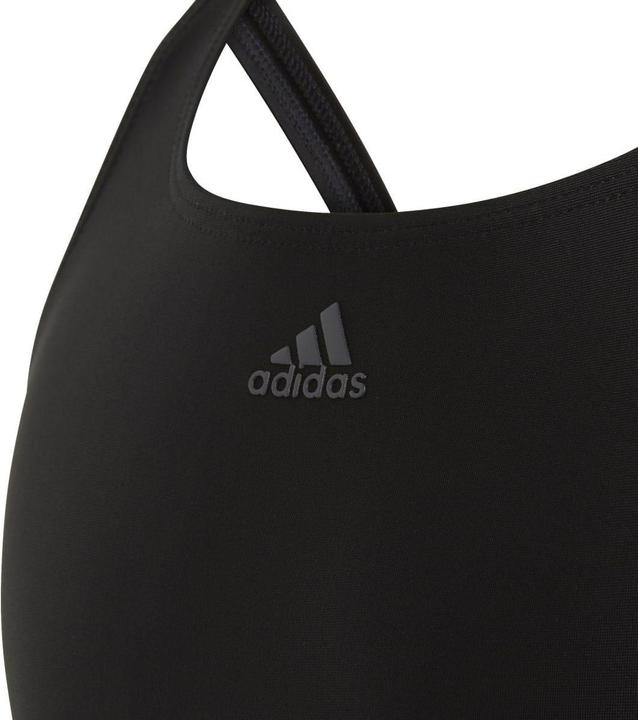 Actual product image adidas Girls Athly V Stripes One Piece Swimsuit (128)