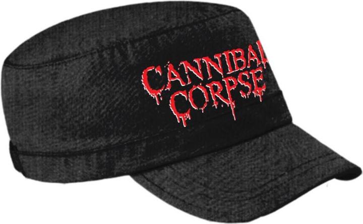 Actual product image Cannibal Corpse Unisex Adult Logo Army Cap (One size)