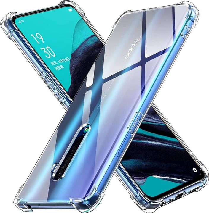 Produktbild Screenguard Oppo Reno2 Hülle Crystal Soft Airbag Bumper (Oppo Reno 2)