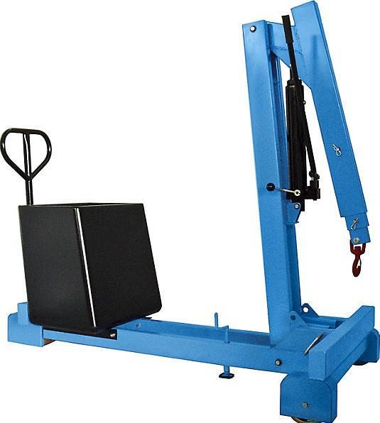 Produktbild Janssen Hydraulik-Technik Gegengewichtskran, Tragfähigkeit max. 550 kg, Hydraulik-Pumpe doppelt wirkend
