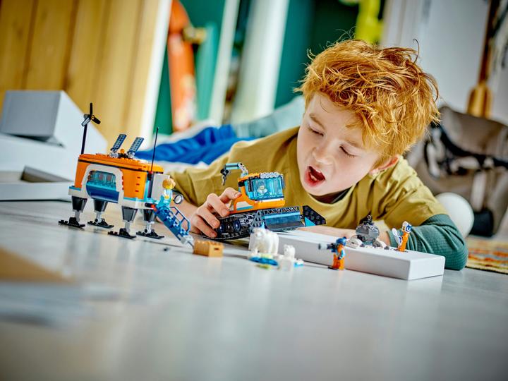 Produktbild LEGO City Arktis-Schneepflug mit mobilem Labor (60378, LEGO City)
