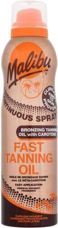 Image du produit Malibu Huile de bronzage rapide en spray 175 ml (Huile solaire, 175 ml)