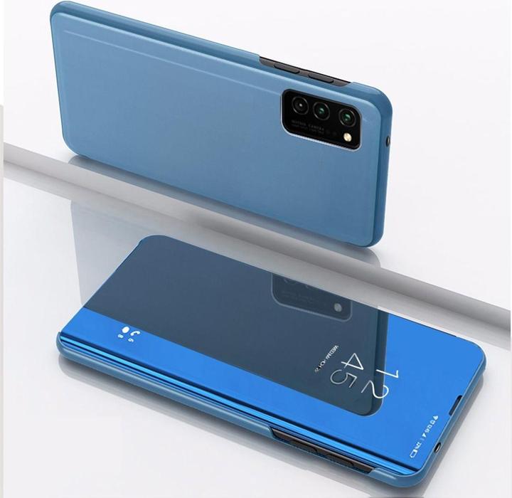 Produktbild König Design Hülle Handy Schutz für Samsung Galaxy S21 Ultra Case Cover Tasche Etuis Blau Neu (Samsung Galaxy S21 Ultra)