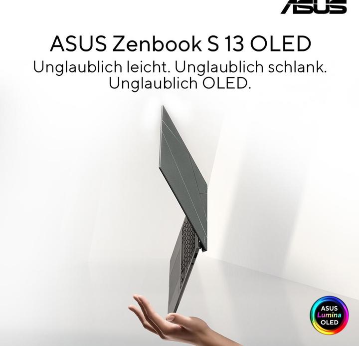 Produktbild ASUS ZenBook S 13 OLED (13.30", Intel Core Ultra 7 155U, 32 GB, 1000 GB, CH)