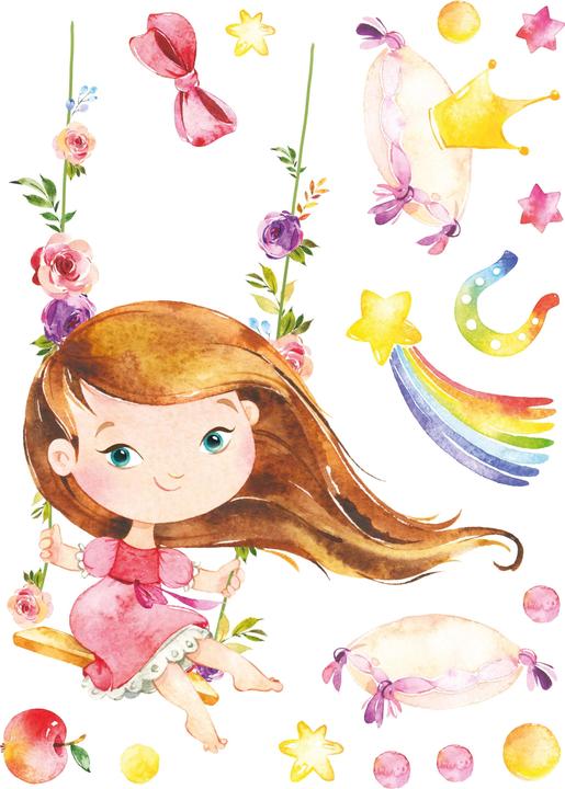 Immagine prodotto Papierdrachen Tatuaggi da parete - Unicorno (2 x 22 x 32 cm)