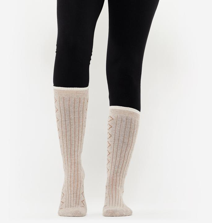 Immagine prodotto Kimjaly Calzini da meditazione in lana merino - beige (35, 38)