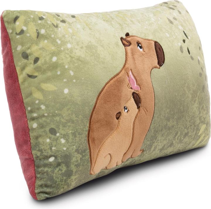 Produktbild NICI 61226 Kissen Capybara Capy-Barbara 43x25cm GREEN (43 x 25 cm)