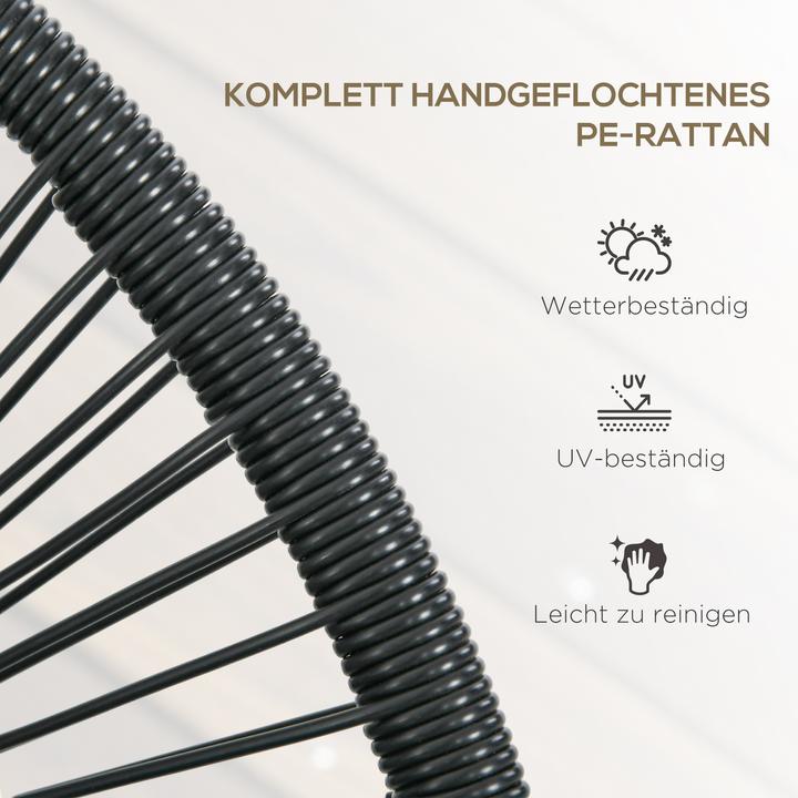 Produktbild Outsunny Gartenkorbbank