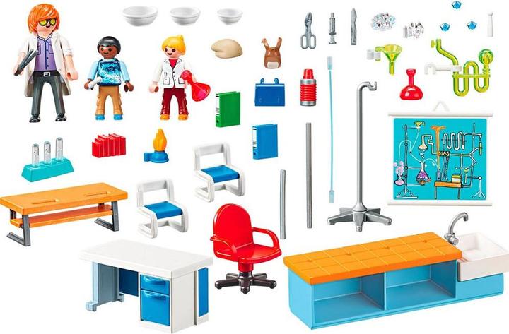 Actual product image Playmobil Chemistry lessons (9456, Playmobil City Life)