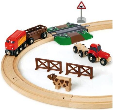 Actual product image Brio Train Farm Set