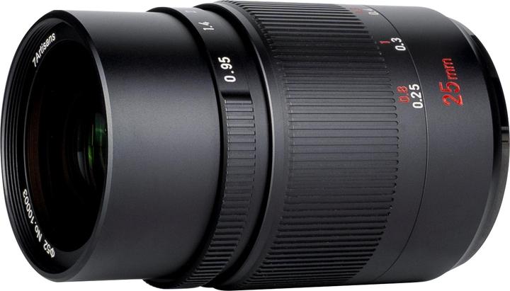 Actual product image 7artisans Fixed focal length 25 mm F/0.95 (Canon EF-M, APS-C / DX)