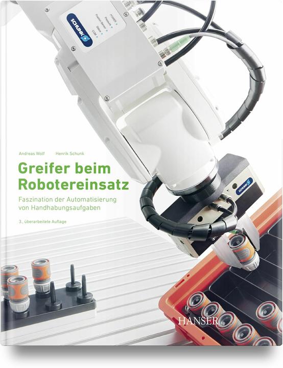 Produktbild Greifer beim Robotereinsatz (Deutsch, Henrik, Andreas Schunk Wolf, 2024)