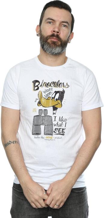 Produktbild Looney Tunes Daffy Duck Binoculars TShirt (M)