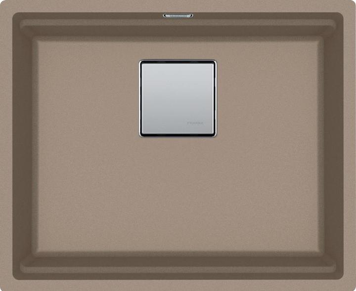 Actual product image Franke Stone mass sink Kubus 2, KNG 110-52, Glacier (Fitted sink, 80 cm, 56 cm)