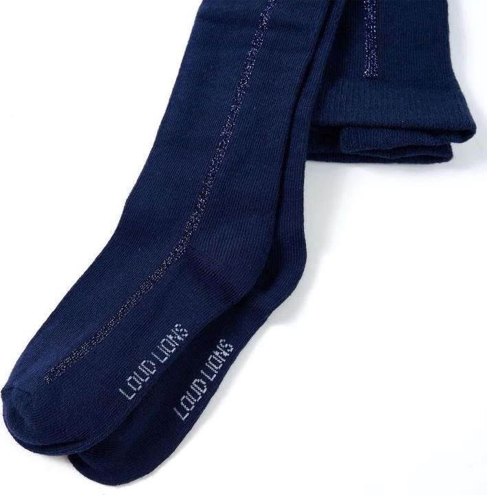 Actual product image VidaXL Children's tights navy blue 92,Colour: Navy blue,Material (92)