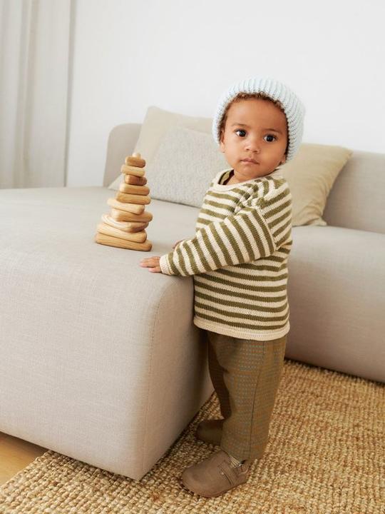 Actual product image Sandnes Garn Instruction booklet 2413 Myk Start single instruction 2413 No. 6 Pascal Sweater Baby - English