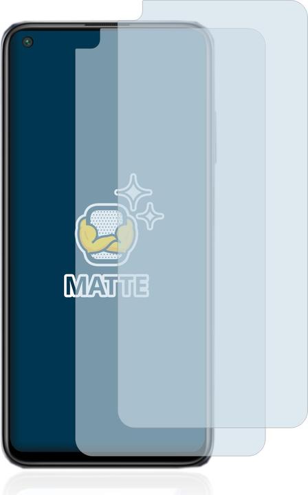 Actual product image BROTECT Anti-glare screen protector matt (2 Piece, Xiaomi Redmi Note 9T 5G)