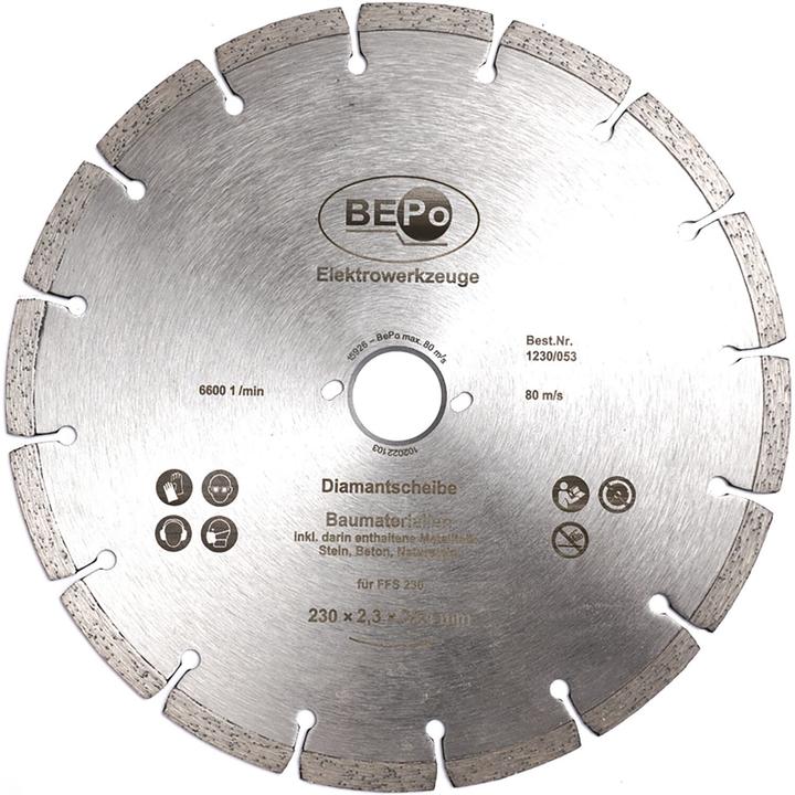 Bepo Diamond cutting disc