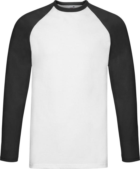 Fruit of the Loom TShirt Baseball Langärmlig
