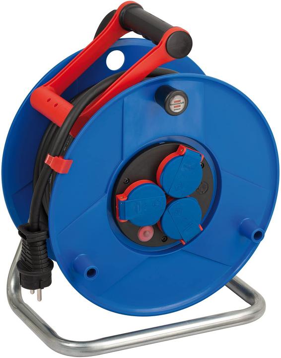 Brennenstuhl IP44 Schuko cable reel 25m 2.5mm (25 m, 2.50 mm²)