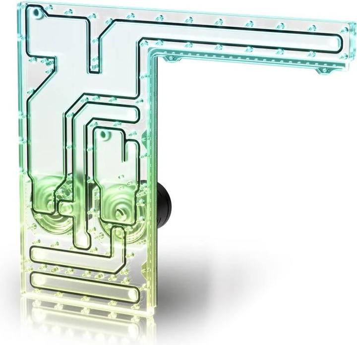Produktbild Singularity Computers Corsair 1000D Dual D5 Reservoir Distroplate