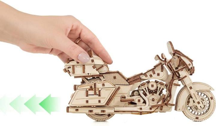 Image du produit Eco Wood Art Kit de maquette 3D en bois -Moto Cruiser