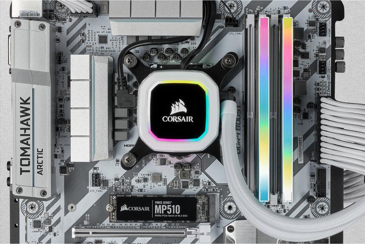 Actual product image Corsair Vengeance RGB Pro SL (2 x 8GB, 3600 MHz, DDR4-RAM, DIMM)